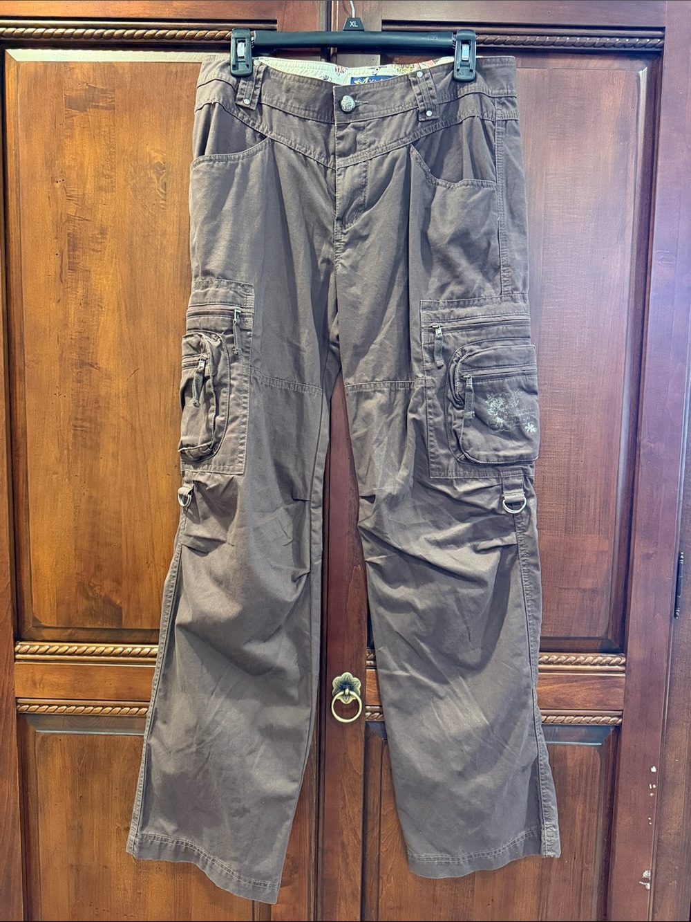 Women’s Brown Cargo Utility Pants - Unbranded